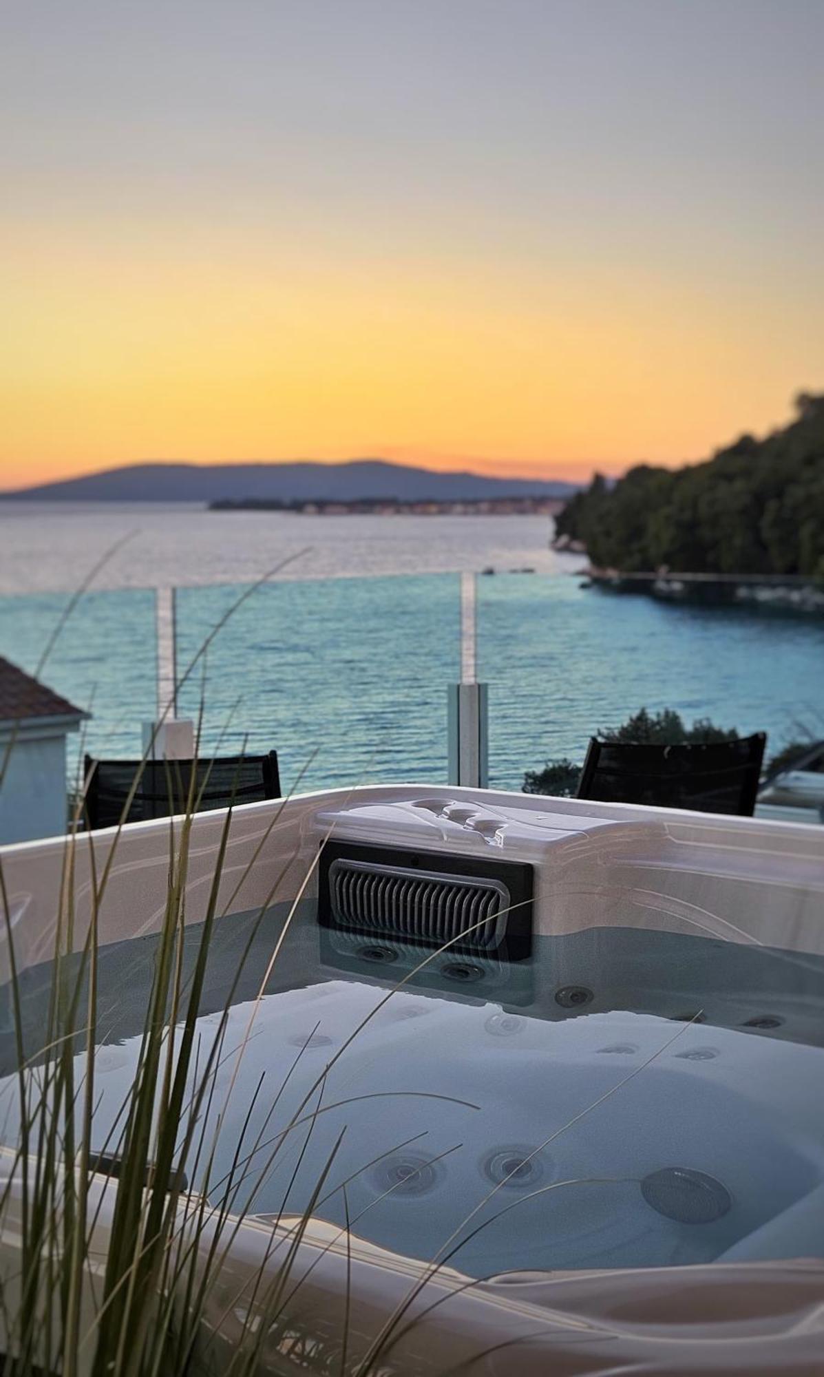 Villa Aqua Žaborić Exterior foto