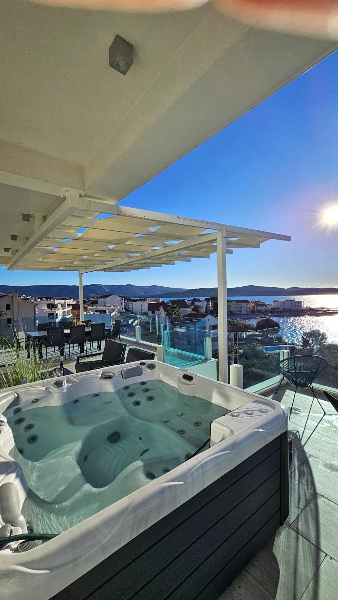 Villa Aqua Žaborić Exterior foto