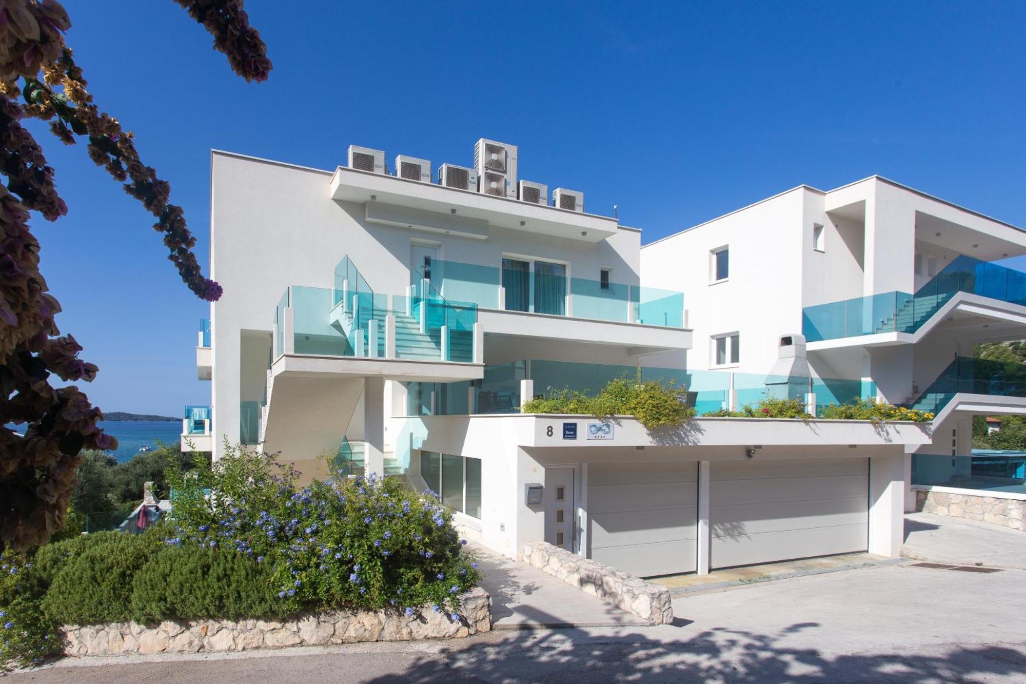 Villa Aqua Žaborić Exterior foto