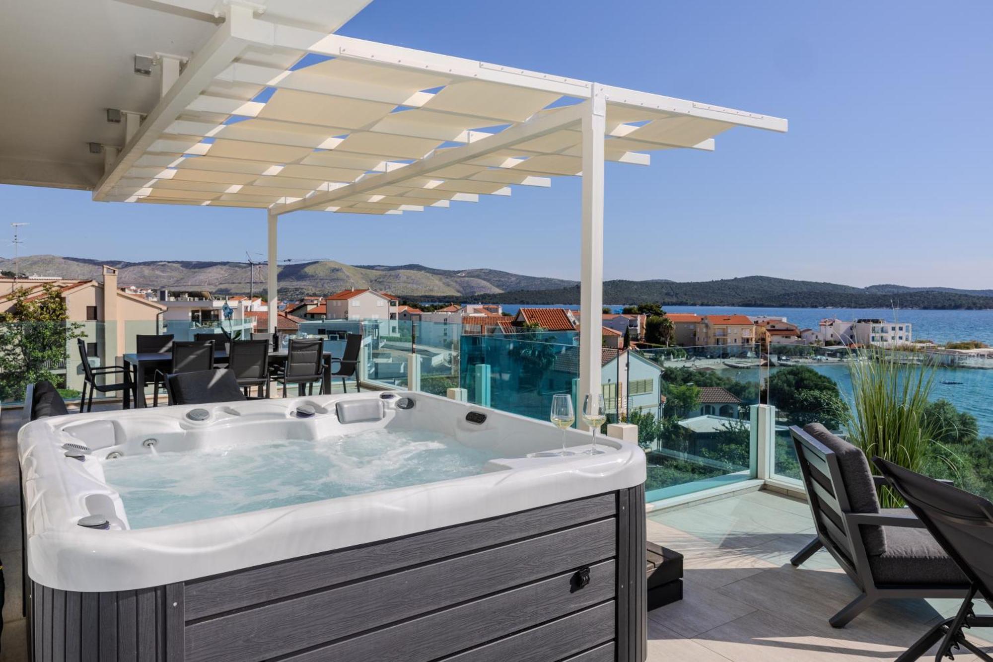 Villa Aqua Žaborić Exterior foto