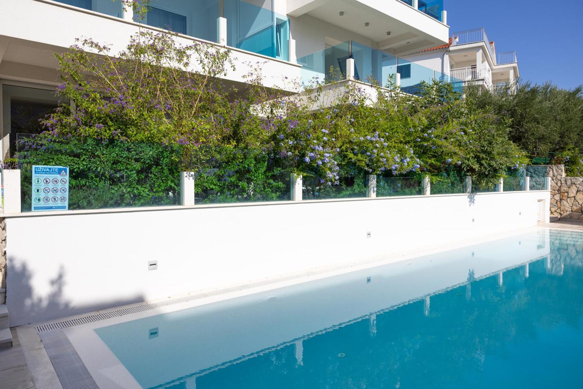 Villa Aqua Žaborić Exterior foto