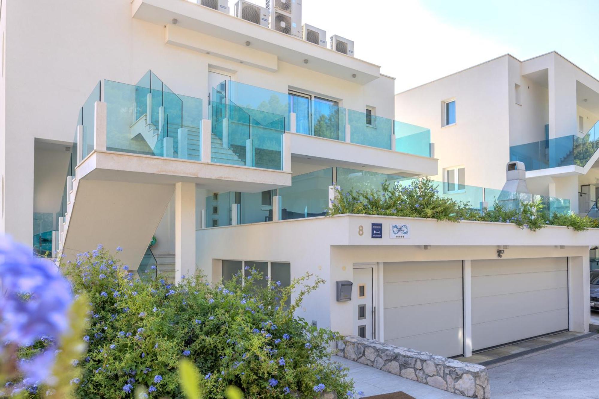 Villa Aqua Žaborić Exterior foto