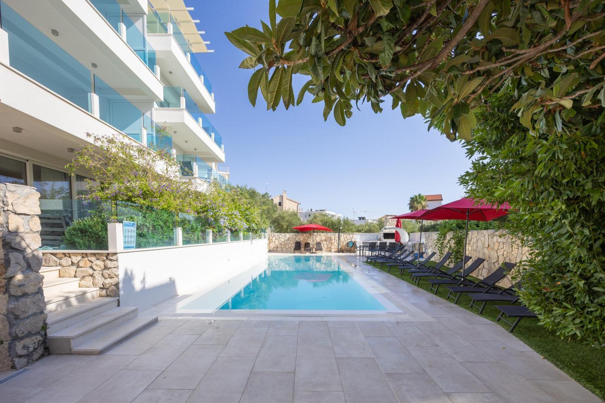 Villa Aqua Žaborić Exterior foto