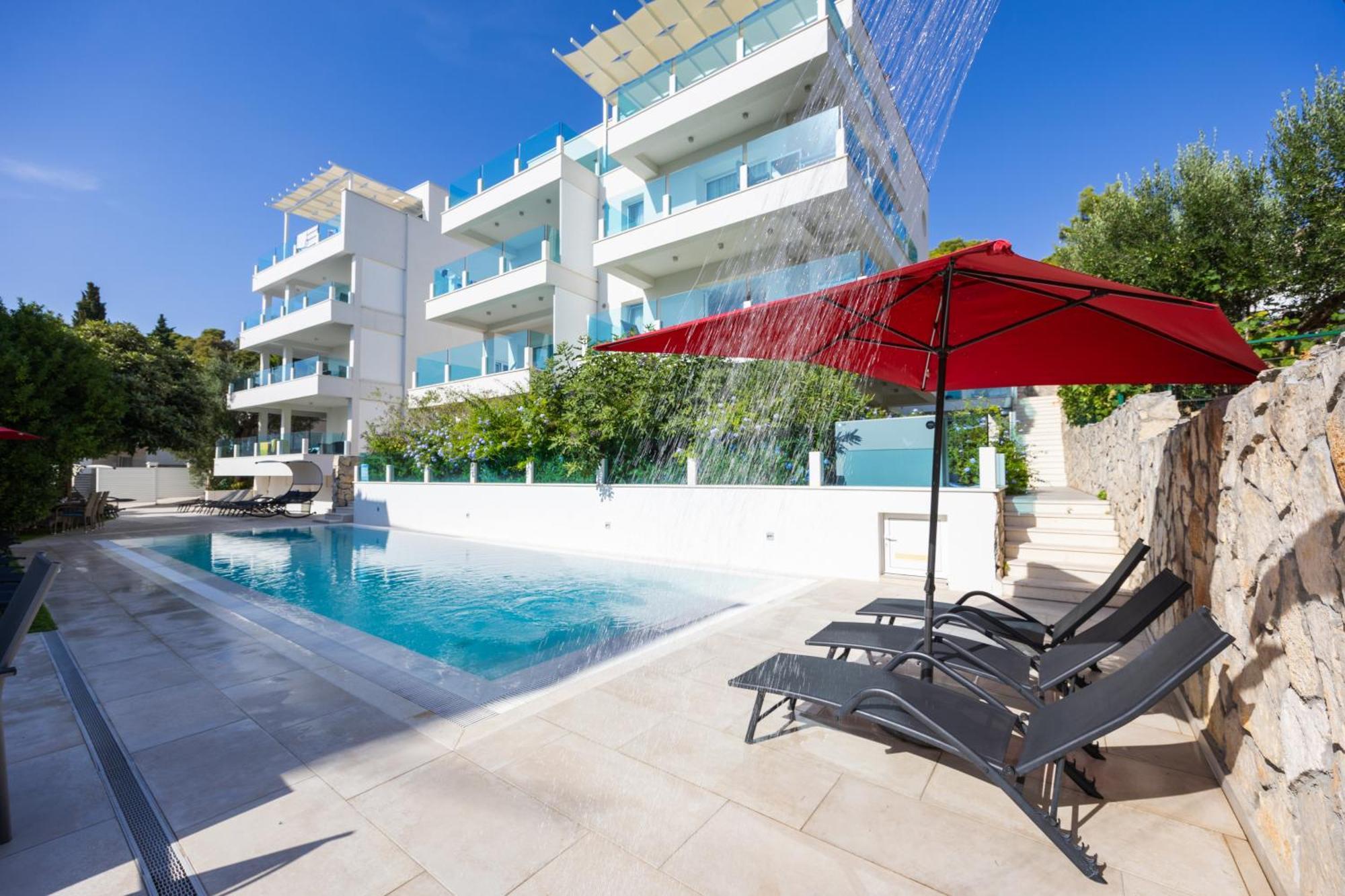 Villa Aqua Žaborić Exterior foto